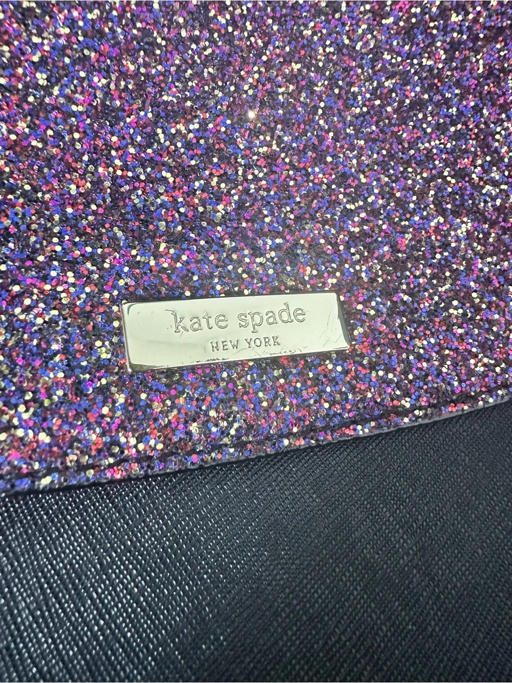 New Kate Spade New York Laurel Way Alisanne Satchel Glitter Sparkly Purse